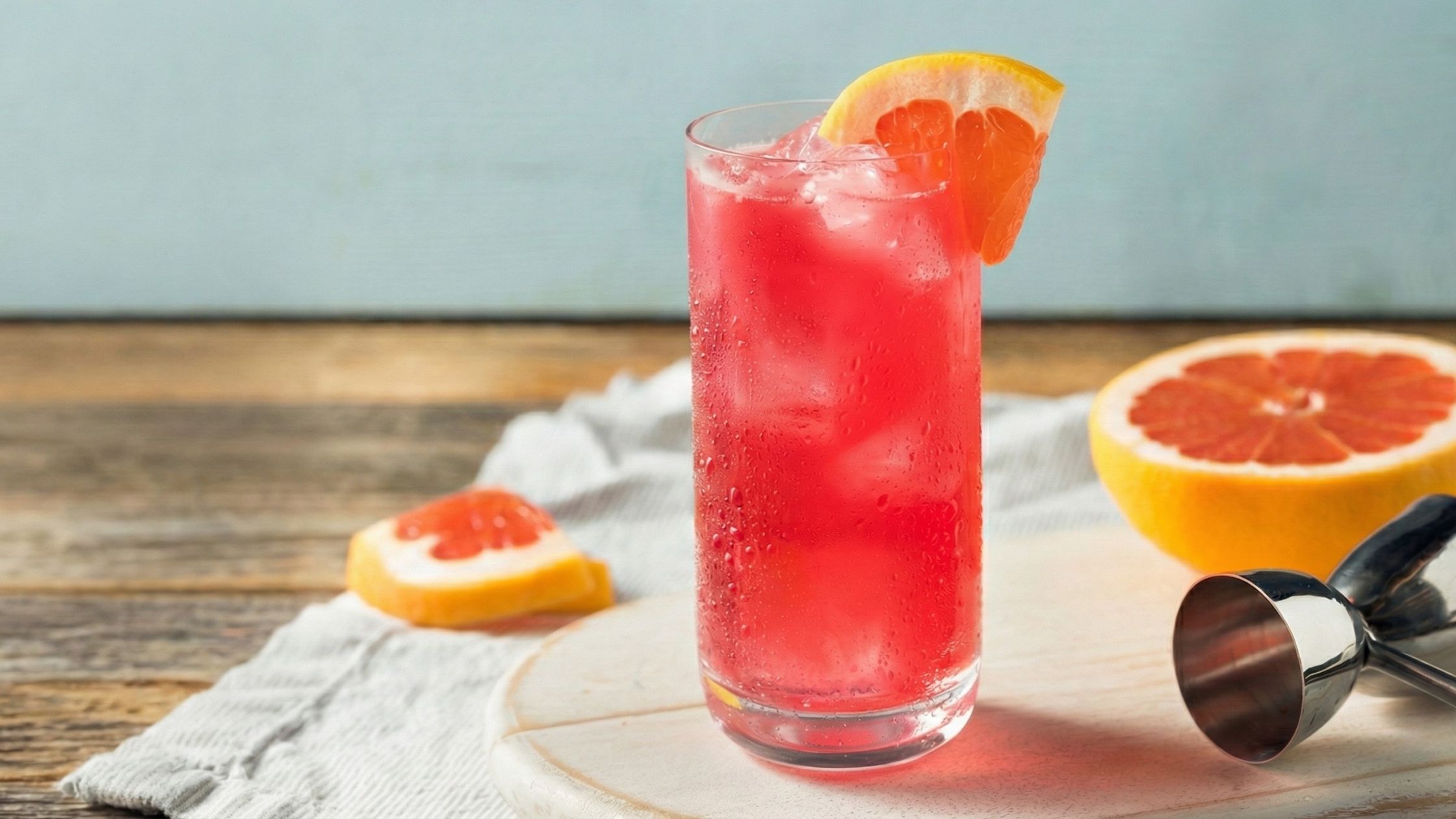 A bottle of Aperol and cocktail illustrations